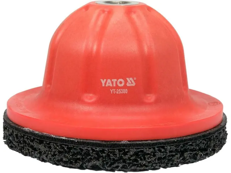 Щітка до серцевин втулок і шпильок YATO під квадр. шпиндель- 1/2", Ø= 150/90мм (зовн/внутр), h= 95мм — Photo 1
