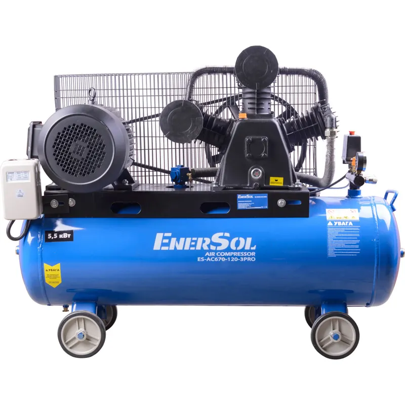 Компресор повітряний EnerSol ES-AC670-120-3PRO — Photo 1
