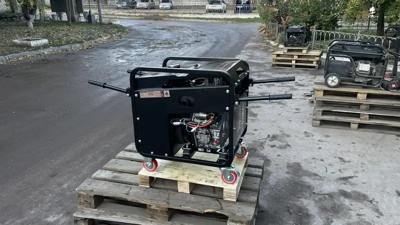 Інверторний дизельний генератор DHY 8500LEi — Photo 2