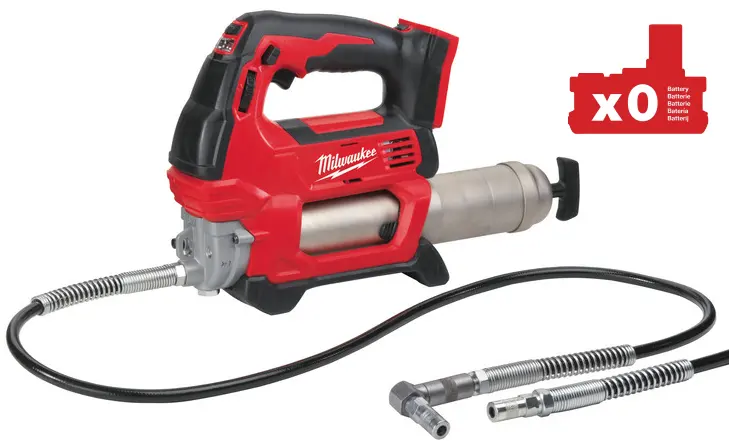 Шприць для змащування акумуляторний MILWAUKEE, M18 GG-0 — Photo 1
