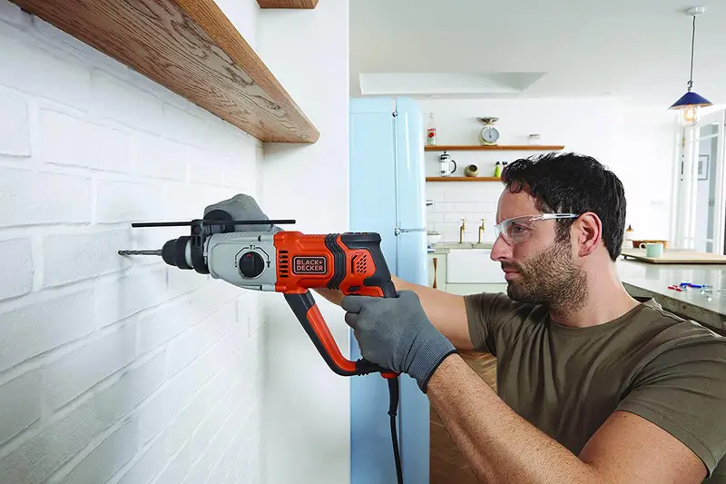 Перфоратор мережевий SDS-Plus BLACK+DECKER BEHS02K — Photo 9