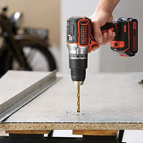 Дриль-шурупокрут акумуляторний безщітковий ударний BLACK+DECKER BL188KB — Photo 7