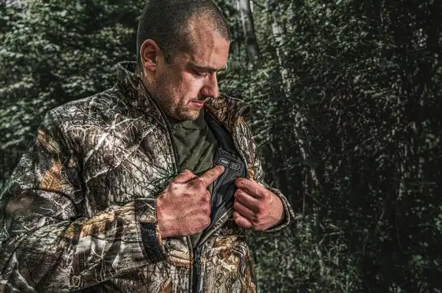 Куртка з підігрівом MILWAUKEE, M12 HJCAMO6-201(L), камуфляжна (розмір L) (+зар.пр., 1 акум.Х 2Аг) — Photo 5