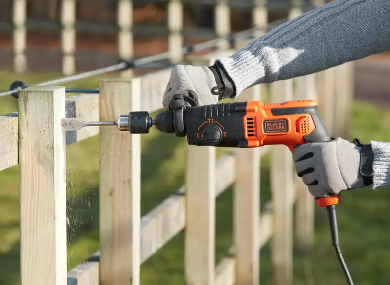 Перфоратор мережевий SDS-Plus BLACK+DECKER BEHS01 — Photo 6