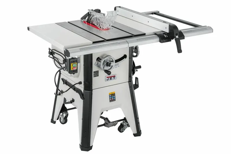 Циркулярна пила JET JLTS-10-T : 400В, 2,2(1,8)кВт, диск Ø=254/(16/30) мм 0-45°. роб. 685х512мм — Photo 1