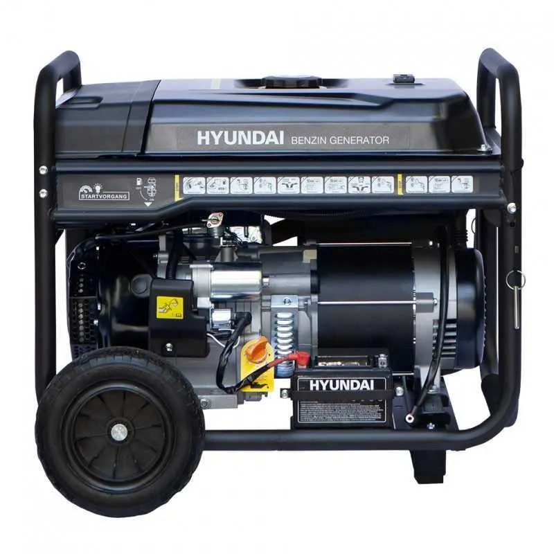 Генератор бензиновий Hyundai HY 10100LEK -T — Photo 4