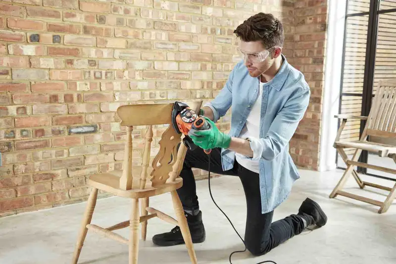 Шліфмашина ексцентрикова мережева BLACK+DECKER KA280K — Photo 9