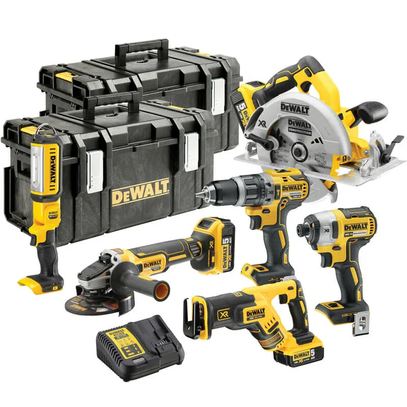 Набір з шести інструментів безщіткових DeWALT DCK623P3 — Photo 4