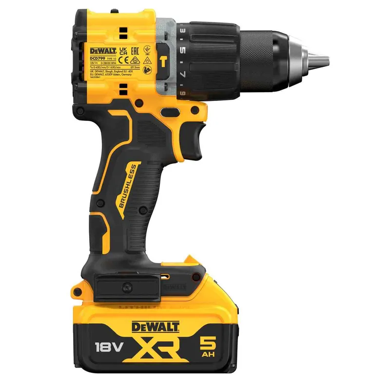 Дриль-шуруповерт акумуляторний безщітковий ударний DeWALT DCD799P2T — Photo 4