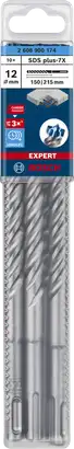10 Бурів SDS Plus-7X д / арм.бетона 12x150x215мм EXPERT — Photo 1
