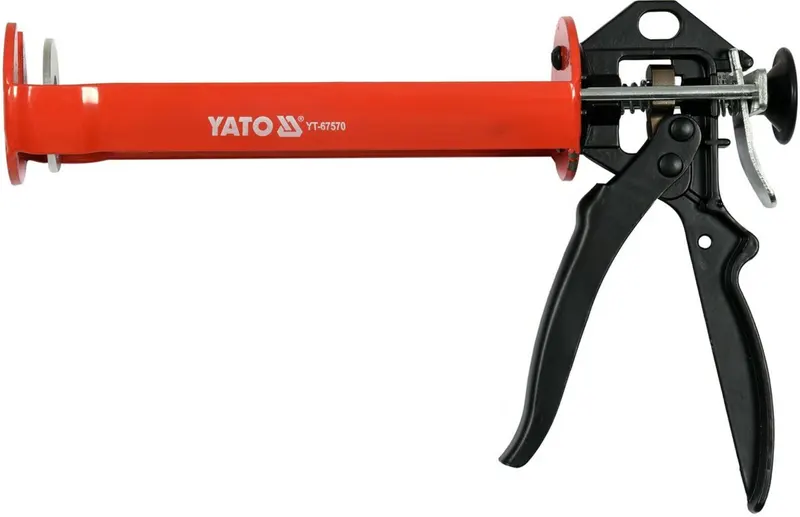 Пістолет для нанесення густих мас YATO : L= 225 мм, W= 60 мм [12/288] — Photo 1