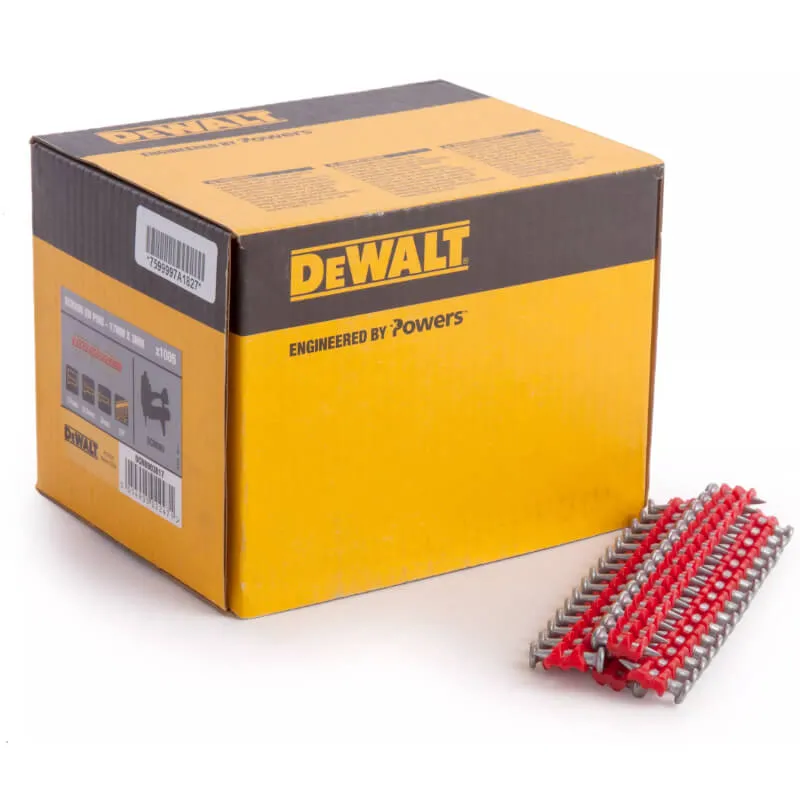 Цвяхи оцинковані для екстра твердого бетону та металу DeWALT DCN8903017 — Photo 1