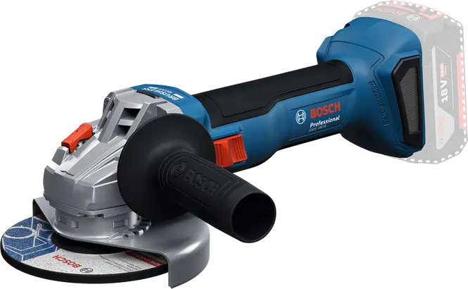 Акумуляторна бещіткова кутова шліфмашина Bosch GWS 18V-8 (solo)