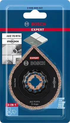 Шліфувальне полотно Starlock Carbide 3 max Grout &amp; Abrasive AVZ70RT4 — Photo 1