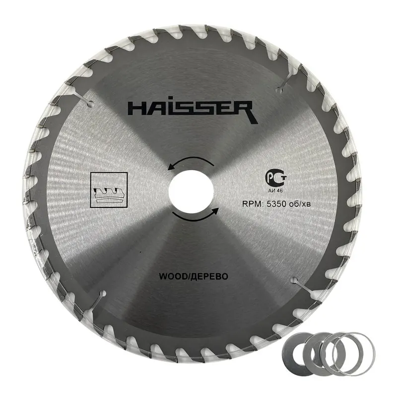 Диск пильний по дереву - 250х32 40 зуб. (HAISSER)