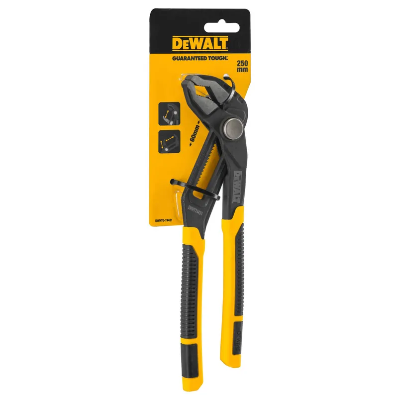 Кліщі переставні сантехнічні довжиною 250 мм DeWALT DWHT0-74431 — Photo 4