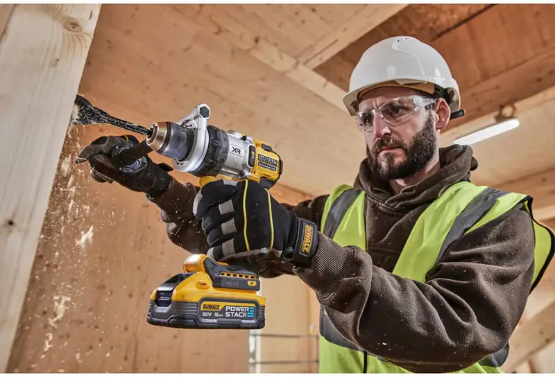 Дриль-шурупокрут акумуляторний безщітковий ударний DeWALT DCD1007NT — Photo 7