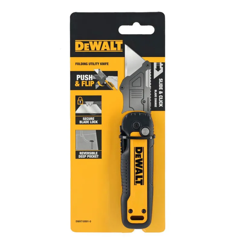 Ніж складаний з фіксованим лезом для оздоблювальних робіт DeWALT DWHT10991-0 — Photo 5