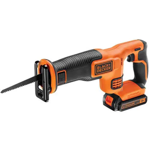 Пила шабельна акумуляторна BLACK+DECKER BDCR18 — Photo 1