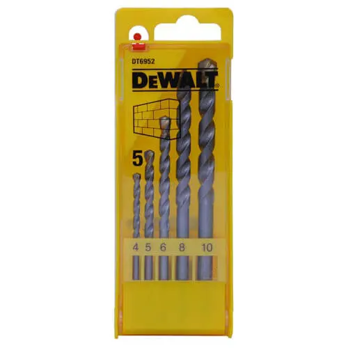 Набор свердел по бетону, цеглі, каменю DeWALT DT6952