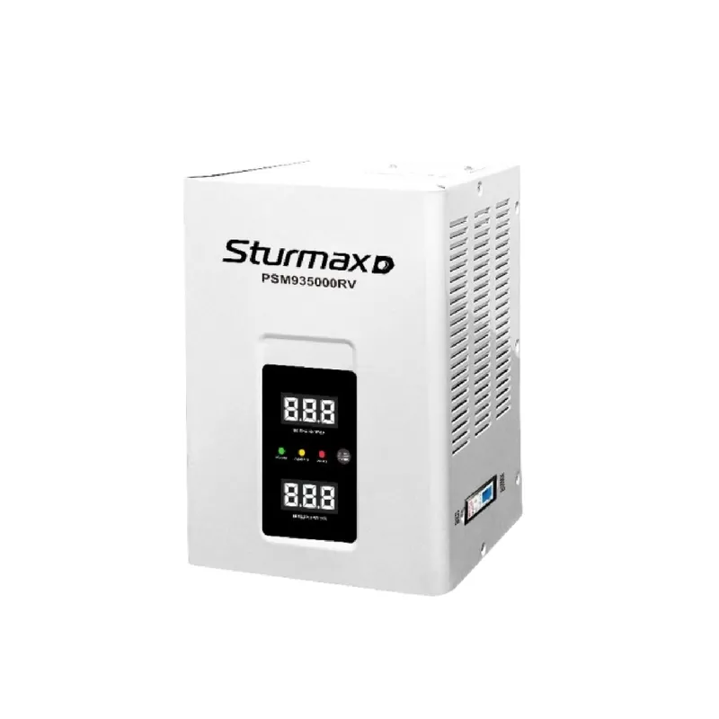 Стабілізатор напруги релейний 5000 ВA Sturmax PSM935000RV
