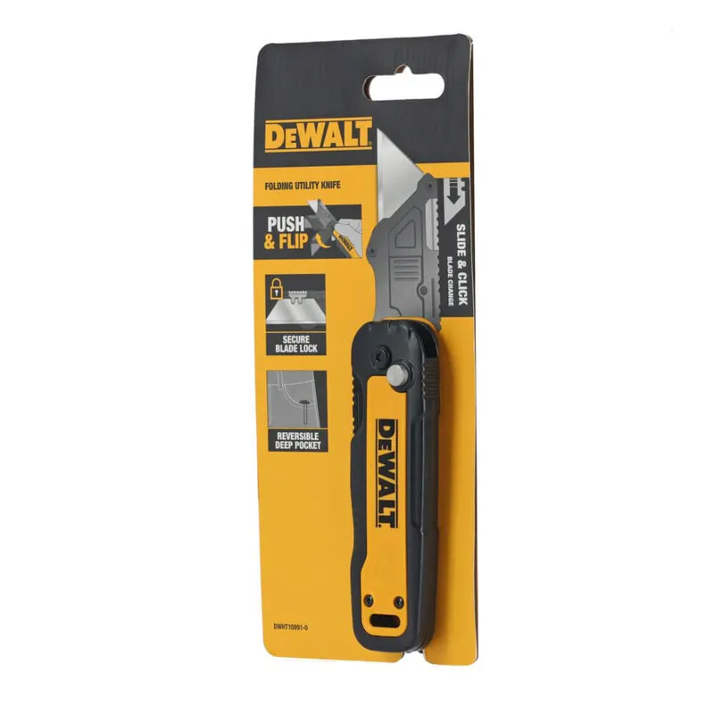 Ніж складаний з фіксованим лезом для оздоблювальних робіт DeWALT DWHT10991-0 — Photo 7