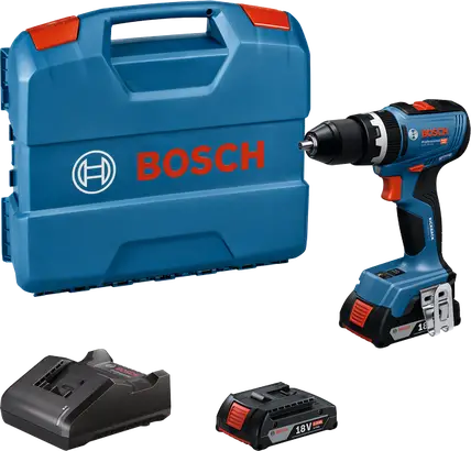 Акумуляторний безщітковий ударний дриль-шурупокрут Bosch GSB 18V-65 — Photo 1