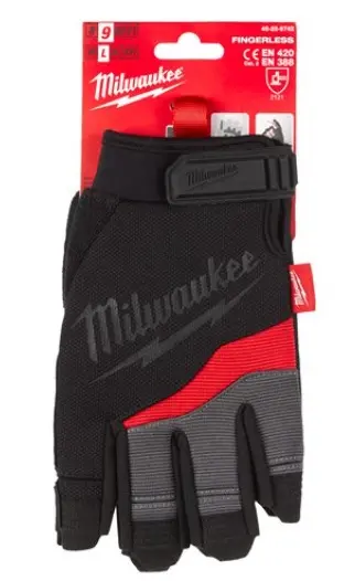Рукавиці робочі безпалі MILWAUKEE, (розмір 7/S) — Photo 4