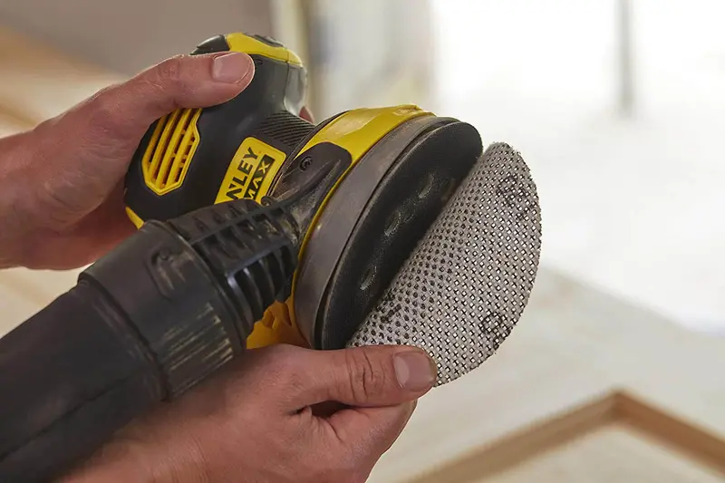 Шліфмашина ексцентрикова акумуляторна безщіткова STANLEY FATMAX SFMCW220B — Photo 3