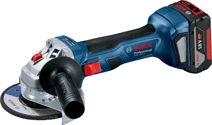 Акумуляторна кутова шліфувальна машина Bosch GWS 180 — Photo 1