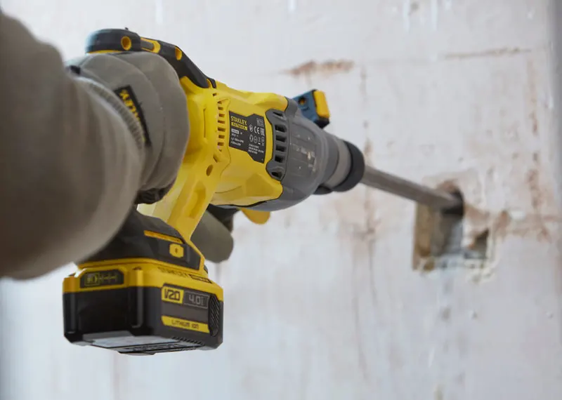 Перфоратор акумуляторний безщітковий SDS PLUS STANLEY FATMAX SFMCH900B — Photo 6