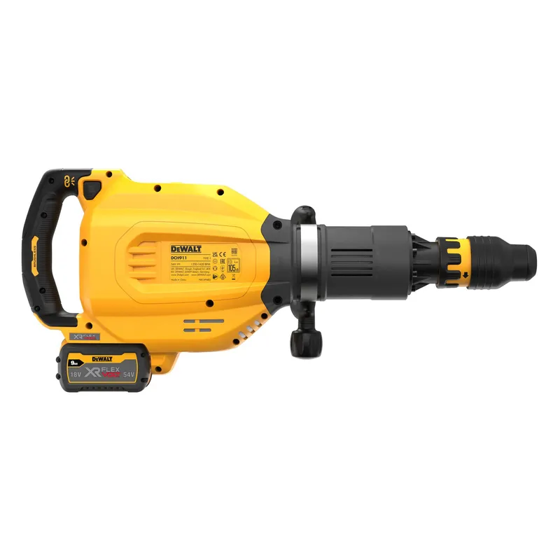 Молоток відбійний акумуляторний безщітковий SDS-MAX DeWALT DCH911X3 — Photo 3
