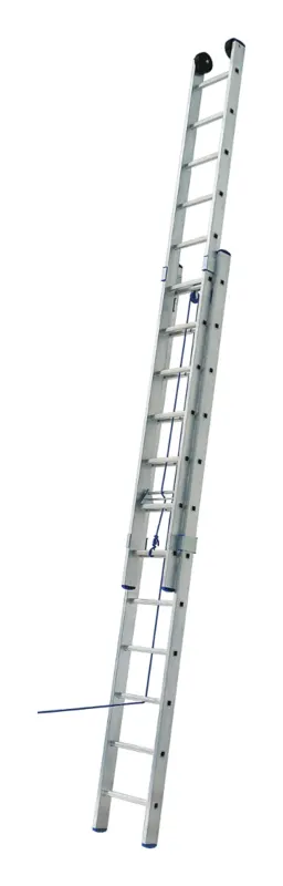 Драбина ELKOP VHR L 2x16 алюмінієва, на канатній тязі (37499)