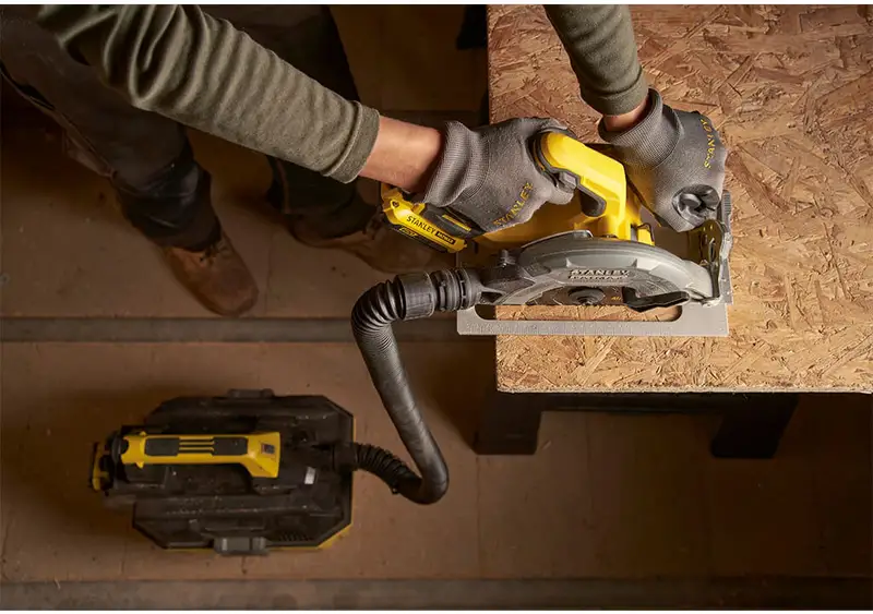 Пила циркулярна акумуляторна STANLEY FATMAX SFMCS550M2K — Photo 7