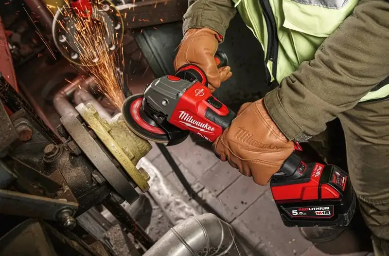 Кутова шліфувальна машина акумуляторна MILWAUKEE M18 FSAGV125XB-0X — Photo 8