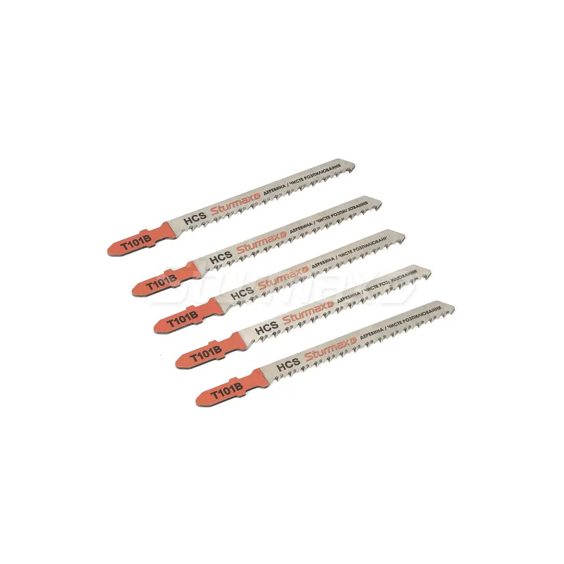 Пильне полотно для лобзика 5 шт Sturmax 9019M-03-101B 