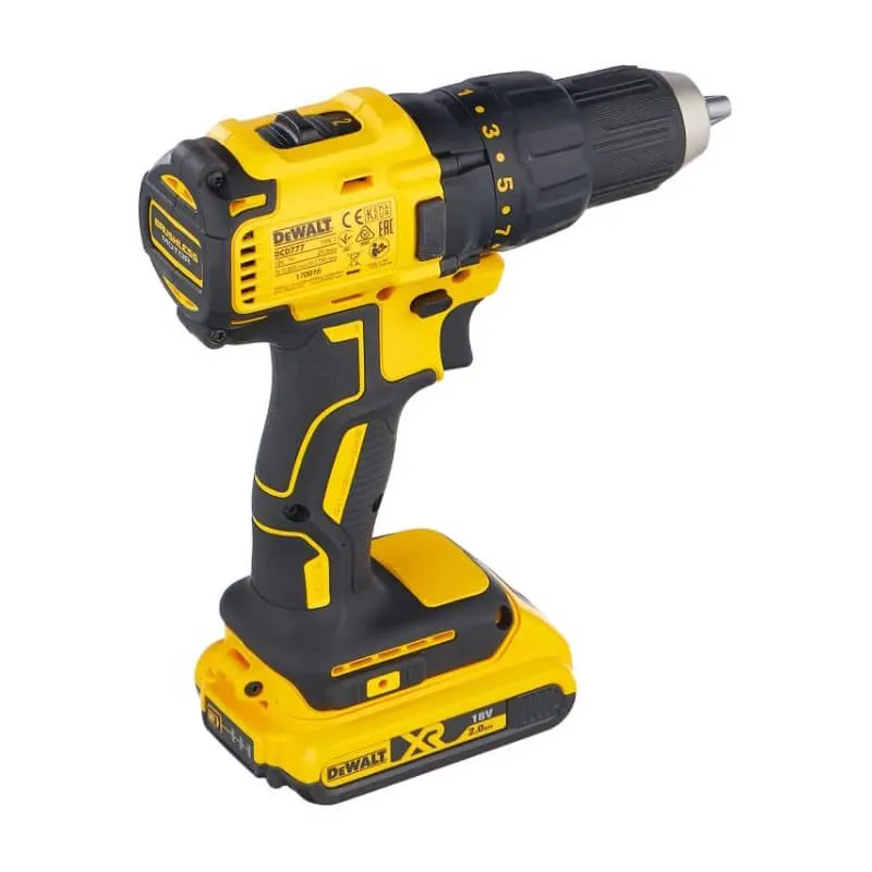 Дриль-шурупокрут акумуляторний безщітковий DeWALT DCD777D2T — Photo 2