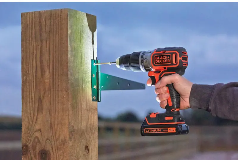 Дриль-шурупокрут ударний безщітковий акумуляторний BLACK+DECKER BL188N — Photo 4
