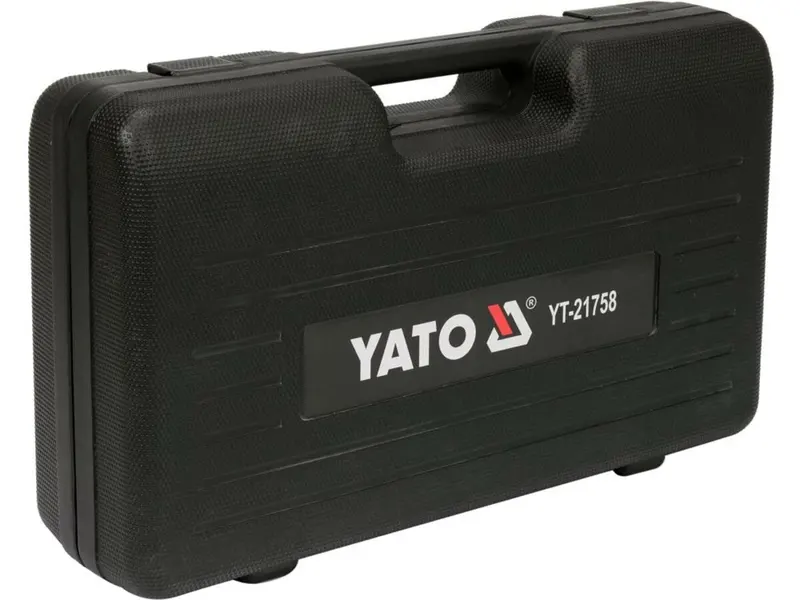 Прес-кліщі гідравл для труб PEX-AL і PERT YATO; l= 38см, з матриц U/TH 16/20/25/32 мм сила- 10т, 9ел — Photo 3