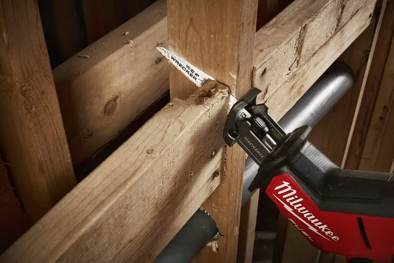 Полотно для шабельних пил WRECKER MILWAUKEE, 150х3,6/2,3мм, (5шт), (метал, деревина з цвяхами) — Photo 2
