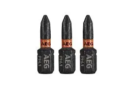 Біта ударна AEG AAK253PH1, PH1, 25мм (3шт) — Photo 1