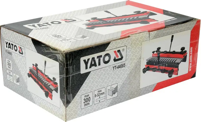 Шаблон фрезерний YATO l= 300 мм, t= 8-32 мм. для сполучень контурів "ластівковий хвіст",[2] — Photo 2