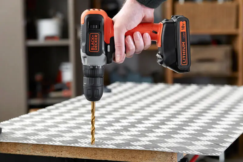 Дриль-шурупокрут акумуляторний BLACK+DECKER BCD001C1 — Photo 12