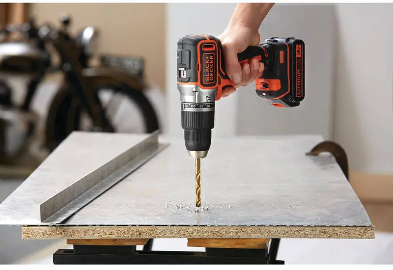 Дриль-шурупокрут ударний безщітковий акумуляторний BLACK+DECKER BL188N — Photo 6