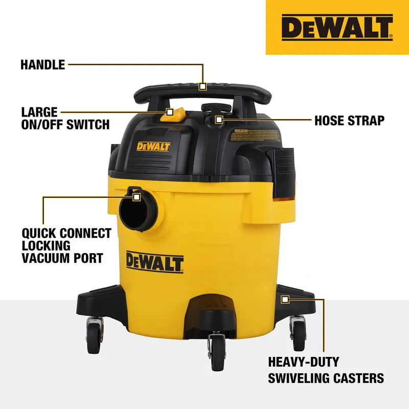 Пилосос мережевий DeWALT DXV20PC — Photo 5