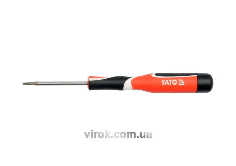 Викрутка зіркова прецизійна YATO : "TORX" T10 x 50 мм [50/400]