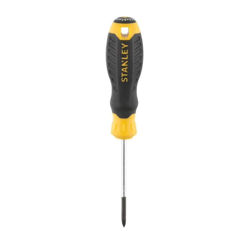 Викрутка Cushion Grip під шліц Pz0 з довжиною жала 60 мм STANLEY STHT16161-0 — Photo 1