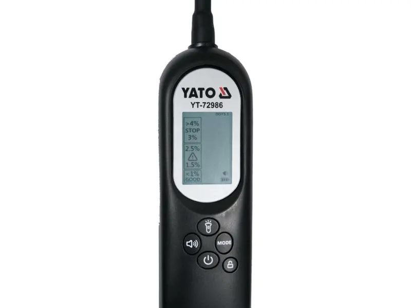 Тестер гальмівної рідини YATO з LCD дисплеєм і звуковим сигналом, живлення- акумулятор 3,7 В [28] — Photo 2
