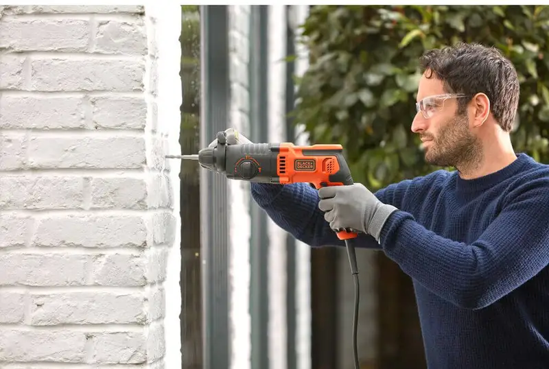 Перфоратор мережевий SDS-Plus BLACK+DECKER BEHS01K — Photo 6