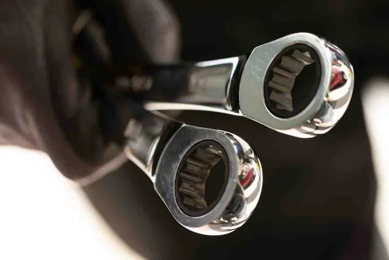 Набір із 12 комбінованих ключів з тріскачкою STANLEY STMT82847-0 — Photo 4